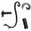 High Load Capacity, Quick Easy Installation, Wall Mounted Hook for Party Decorations, Arch Lights, Wind Chimes, Decorations, Candle Holders, Floor 3