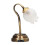 Lampe de table miniature en forme de fleur pour poupée - 4,2 cm, éclairage doux 15