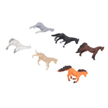 6 stücke Pferd Figuren Set Kinder Simulierte Nette