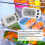 Refrigerator Thermometer ABS Digital Freezer Temp. Date Memory Small Compact White 4