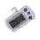 Refrigerator Thermometer ABS Digital Freezer Temp. Date Memory Small Compact White 7