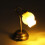 Lampe de table miniature en forme de fleur pour poupée - 4,2 cm, éclairage doux 10
