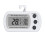 Refrigerator Thermometer ABS Digital Freezer Temp. Date Memory Small Compact White 13