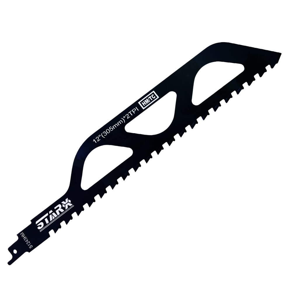Reciprocating Saw Blade, Demolition Masonry Reciprocating Saw Blade, For Cutting Concrete, Brick, Alloy Steel, Tooth Blades (S1243) 9426802535570