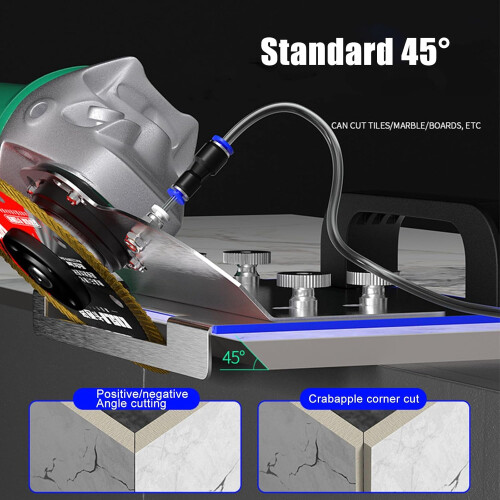 45 Degree Tile Chamfering Tool for Angle Grinder, Precise Bevel Cutter for Ceramic, Marble and Stone 2