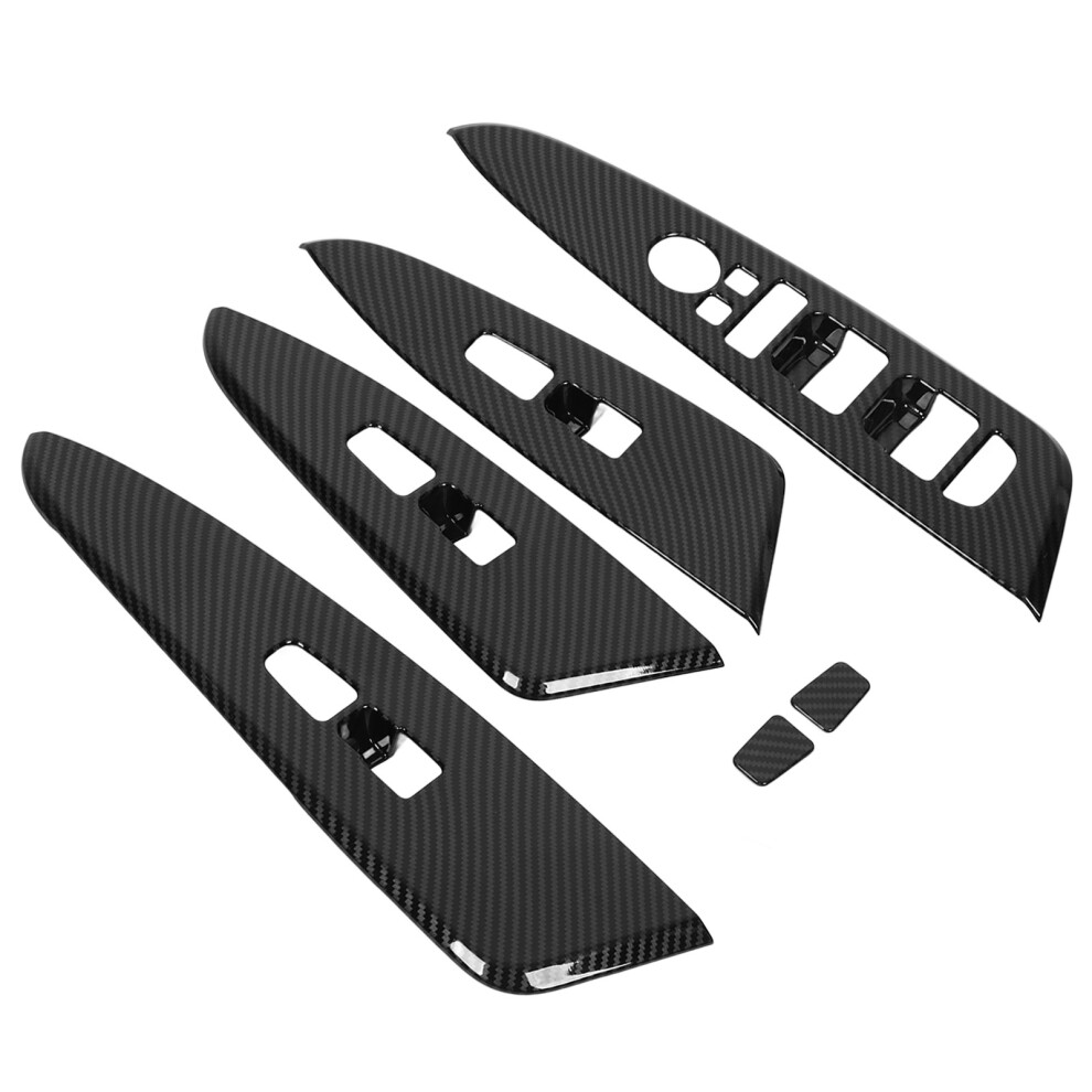 Kia Sportage Hev Nq5 Window Lift Button Cover Carbon Fiber Style Glass Decor 8191371835611