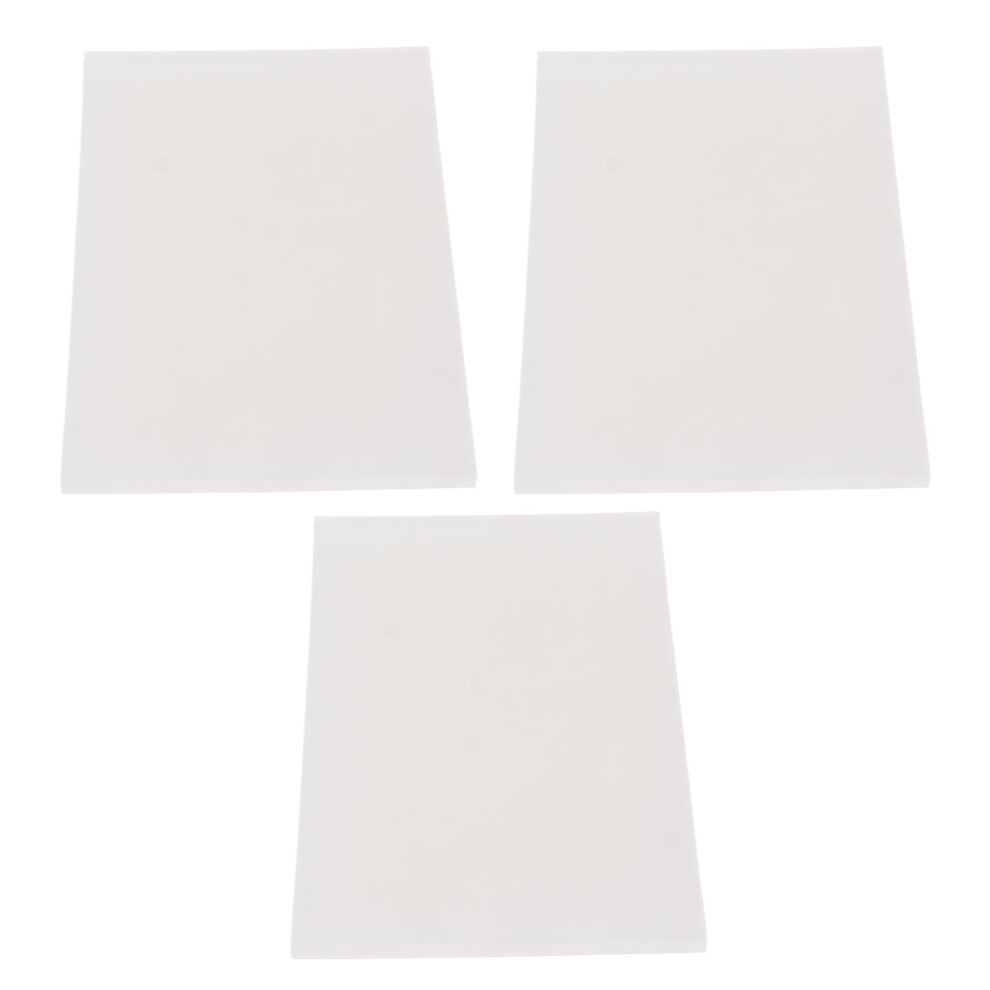 3Pcs Pvc Stamp Carving Blocks 15X10x0.5cm For Diy Handcrafts 7641371839054