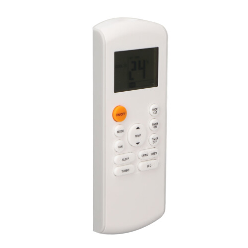 Télécommande pour climatiseur, remplacement robuste et résistant à l'usure grâce à sa conception en ABS de qualité supérieure, commande 2