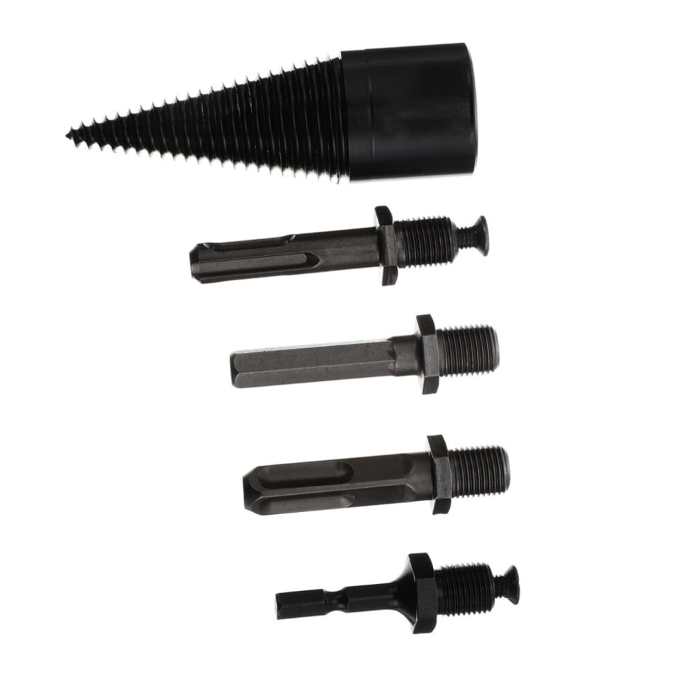 1Pc Partial Wood Splitter Drill Performance Taper Drill For Efficient Wood Splitting Hardening Treatment Skid Design Compatible 9426802535792