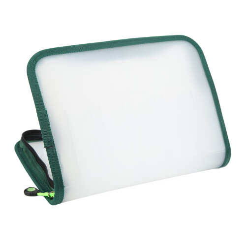 Holz Krebskrabbengriff Köderaufbewahrungsbox PVC Angeltasche - 266g 1