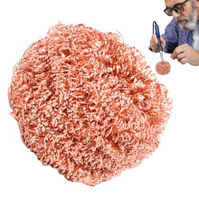 Lötzinn Reinigungsdraht Ball, Heatresistant Soldering Cleaner for Electronics Cleaning Wire Sponge for Electronic Repairs
