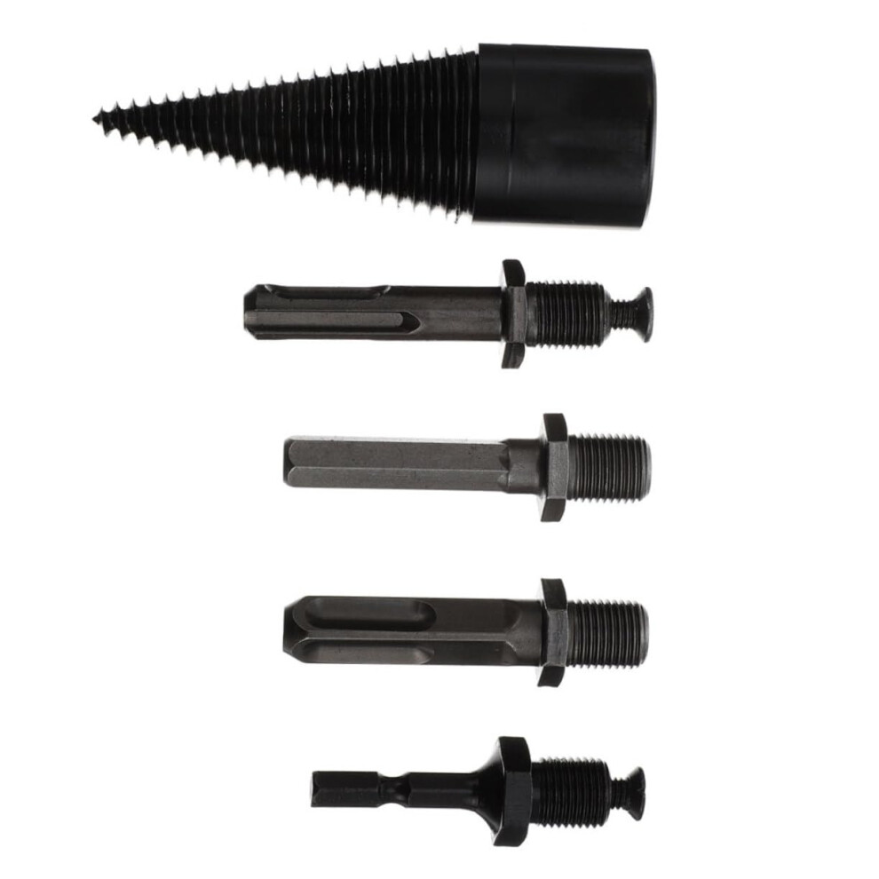 1Set Partial Log Splitter Drill Bit Stable Cone Drill Bit For Efficient Wood Splitting For Indoor And Outdoor Use Easy Handling 9426802535976