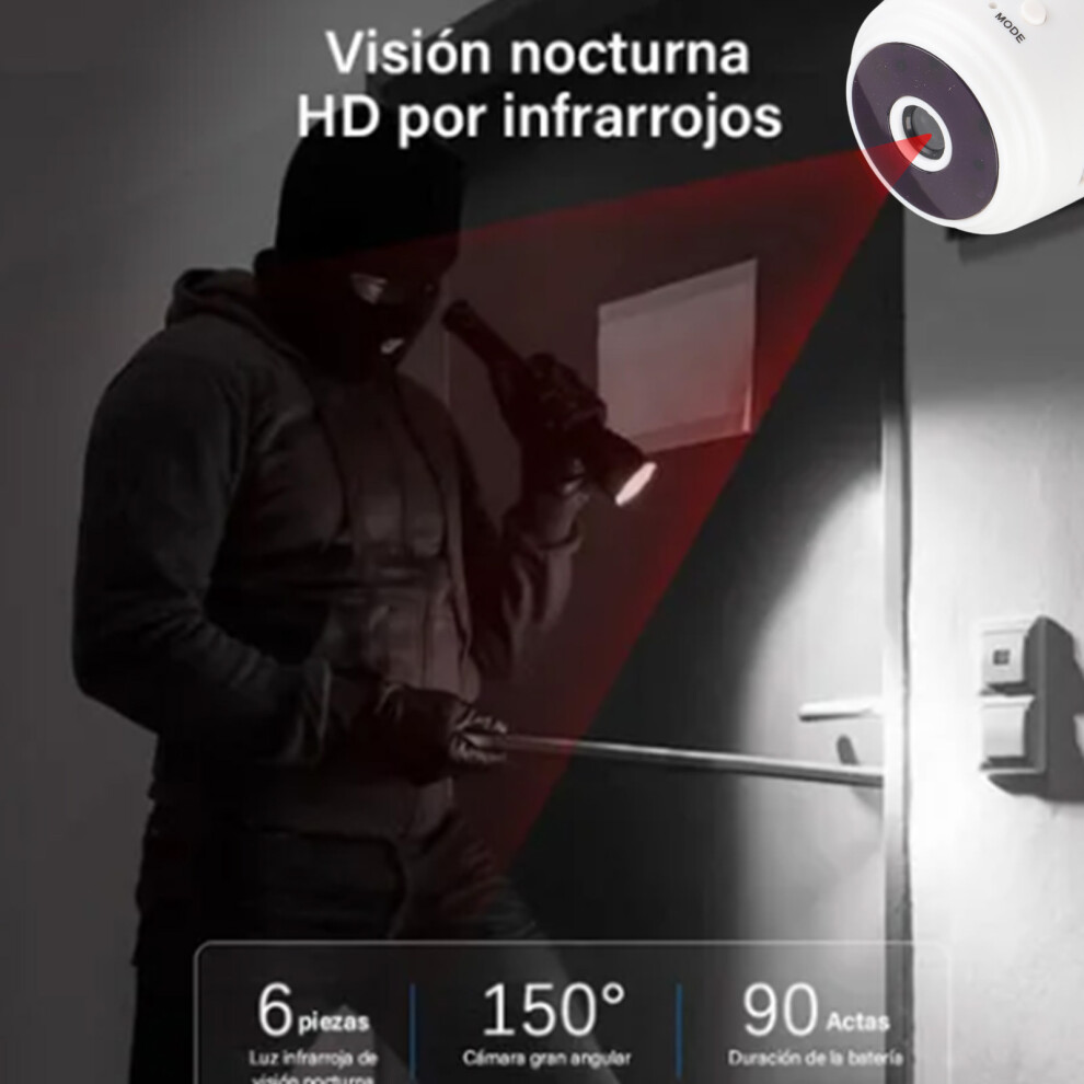 Hd 1080P A9 Mini Security Camera With 90 Wide Angle & Night Vision 8731380866260
