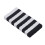 50 Pcs Square Smooth Write-On Wipe-Off Dice, 1.6cm, Half Black/White 2