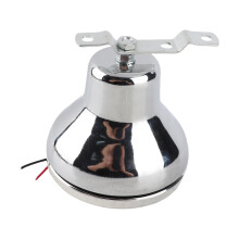 12V 110dB Alarmhorn aus Edelstahl für Notfälle im Auto, Boot und Motorrad