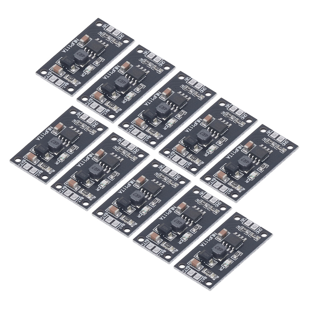 10Pcs Battery Charging Module 8S Nickel Cadmium Pcb Board, Black 3591371846580