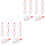 24Pièces LED Mini Lampes Blanches Pour Lumières Papier 5