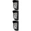 3Pièces Coque Protection Extérieur Noir Durable Pluie 8