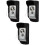 3Pièces Coque Protection Extérieur Noir Durable Pluie 3
