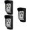 3Pièces Coque Protection Extérieur Noir Durable Pluie 7