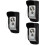 3Pièces Coque Protection Extérieur Noir Durable Pluie 6