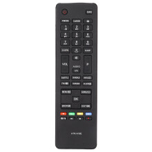 Novo controle remoto fácil de operar, fabricado em ABS, compatível com TVs Haier, sem necessidade de programação, sensível.