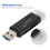 Προσαρμογέας ανάγνωσης καρτών USB σε c, Αναγνώστης μνήμης USB υψηλής ταχύτητας με 6
