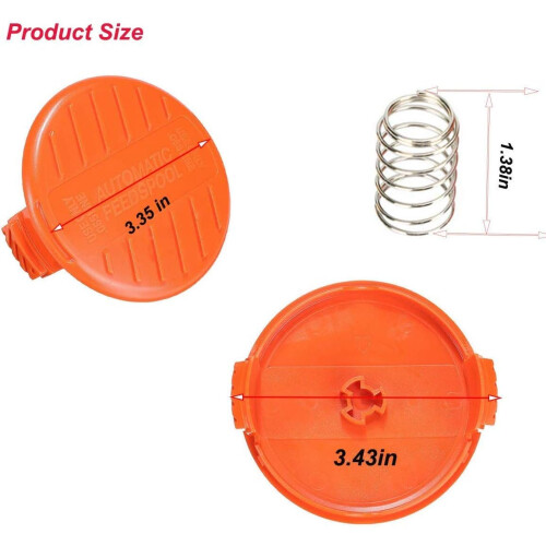 Αντικατάσταση καπακιού καρουλιού για Black Decker, διασφάλιση ποιότητας σε ανθεκτικά 2