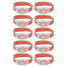 Schmuck mit Nationalstolz, patriotische Leuchtaccessoires: Multifunktionale, verstellbare Armbänder für Fans, die im Dunkeln leuchten,