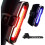 Πίσω φως ποδηλάτου, αδιάβροχο 110Lumens LED με βραχίονες γρήγορης απελευθέρωσης για 1
