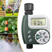 Digitaler Bewässerungscomputer für den Garten, automatisches Bewässerungssystem mit großem LCD-Display, programmierbarer Bewässerungscomputer