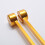 Professional 128HZ Gold Tuning Fork with Hammer for Ear Testing 7