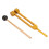 Professional 128HZ Gold Tuning Fork with Hammer for Ear Testing 12