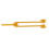 Professional 128HZ Gold Tuning Fork with Hammer for Ear Testing 4