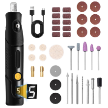 Cordless Rotary Tool, Craftsmanship Unleashed: Polishing and Engraving, Variable Speed 5-Setting Mini Grinder for DIY Projects, Ergonomic Design,