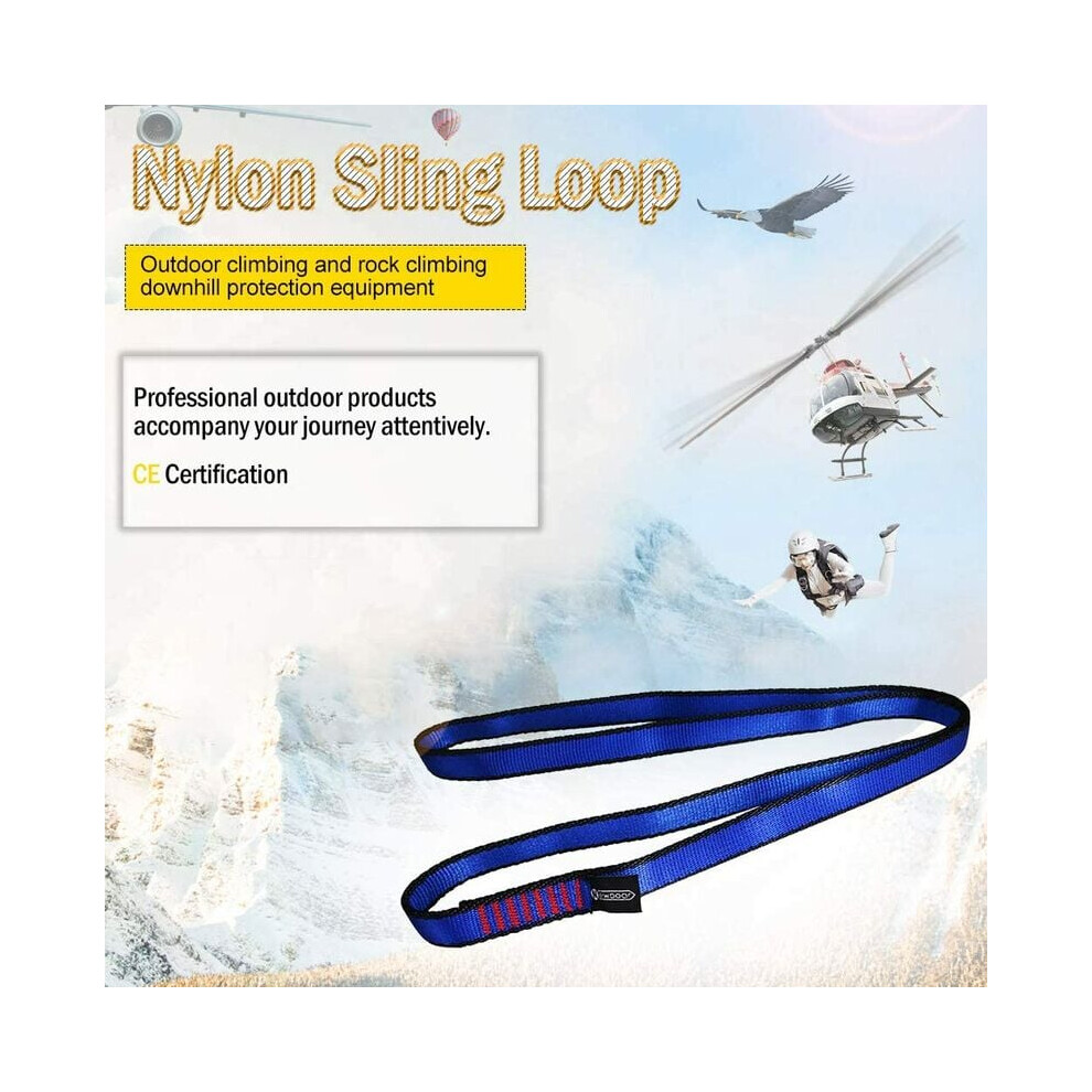 Climbing Gear Evolution, Nylon Safe Chain Pas Sling For Safer Operation, Perfectly Complemented By Its High Bearing Weight Capability 9340258599361