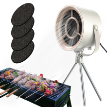 Ventilatore di scarico regolabile per cucina, ampiamente utilizzabile in piccoli appartamenti o camper, cappa aspirante portatile con potente