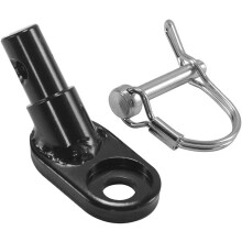 Attelage de remorque pratique pour vélo, essieux robustes, construction en acier inoxydable, compatible avec tous les vélos et vélos électriques,
