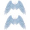 2Pcs Durable Sky Wings Masquerade Cosplay Ornament 5