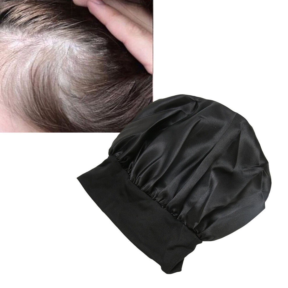 5Pcs Breathable Satin Bonnet Sets with Silk Fabric Wide Band Sleep Headbands