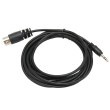 7 tűs DIN dugasz - 3,5 mm-es audiokábel kiváló minőségű hangátvitelhez, HiFi audio, aranyozott csatlakozókkal, kiváló audiojel-veszteség