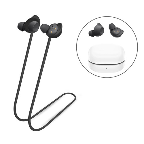 Anti-Lost Earbuds Strap For Buds FE eadphone Ear Tips-Black