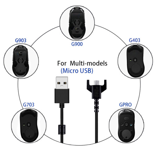 USB-Ladekabel, Datenleitung, Ersatz-Verlängerungsdatenkabel für 2