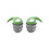 1 ensemble de bouchons d'oreilles-Petite taille Vert 1