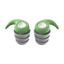 Bouchons d'oreilles en Silicone souple,-L grande taille Vert