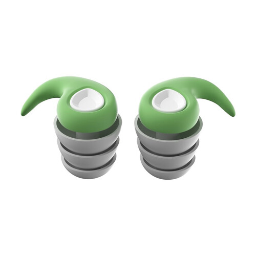 Bouchons d'oreilles en Silicone souple,-L grande taille Vert