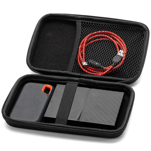 Earbud Case,Earphone Carrying Case Holder EVA Headphone Storage 1