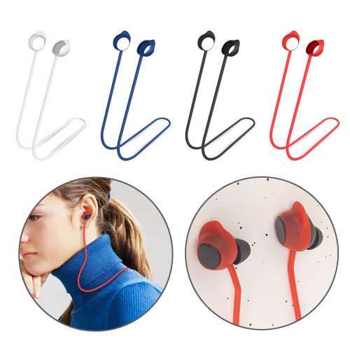 Wireless Earphone Silicone Anti-Lost Strap for Buds FE-White 2