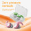 Bouchons d'oreilles en Silicone souple,-L grande taille Vert 5