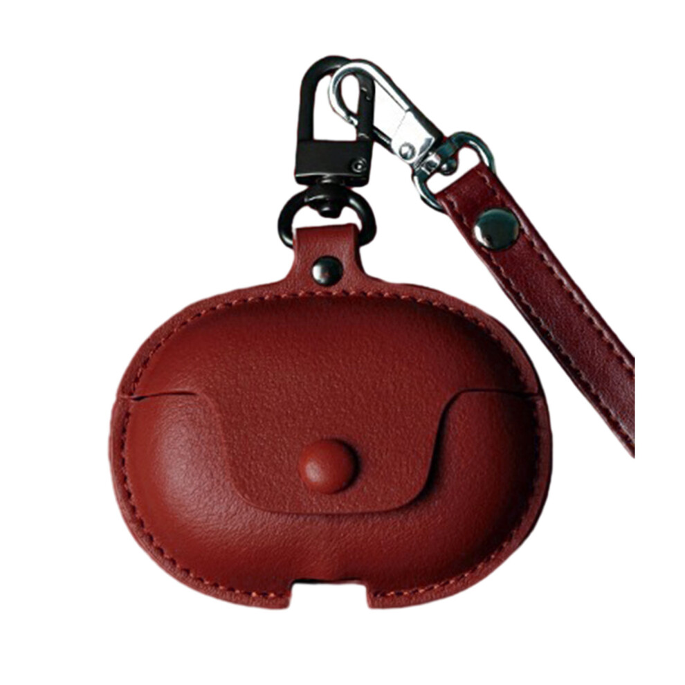 Earphone Cover For Freeclip Protective Skin Leather Case- Red 7709000284443